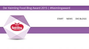 Keimling Award 2015, wir sind dabei