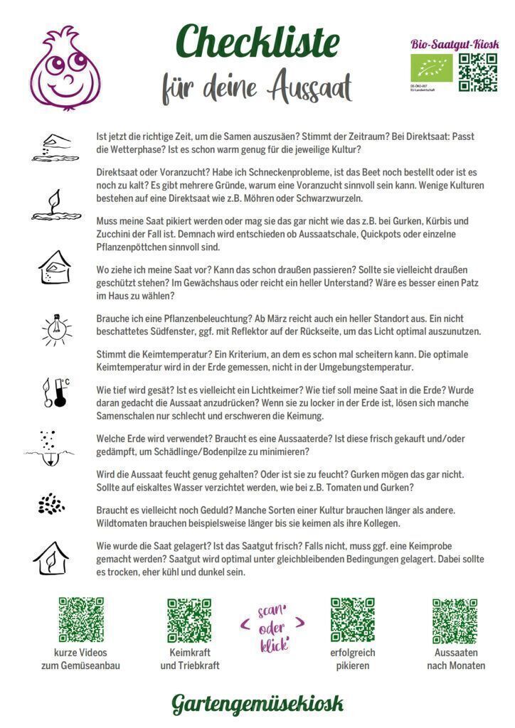 Checkliste