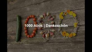 Mehr über den Artikel erfahren 1000 Abos | Dankeschön